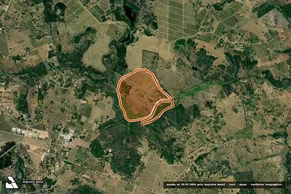 Imagem de satélite de FAZENDA BOA VISTA em MURITIBA - BA