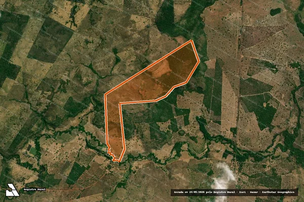Imagem de satélite de BURITI SO em FORMOSA DA SERRA NEGRA - MA