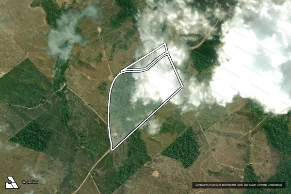 Imagem de satélite de SITIO RECANTO DOS PARDAIS em BREU BRANCO - PA