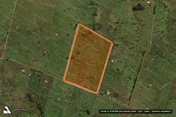 Imagem de satélite de LOTE 16142 em ÁGUA AZUL DO NORTE - PA