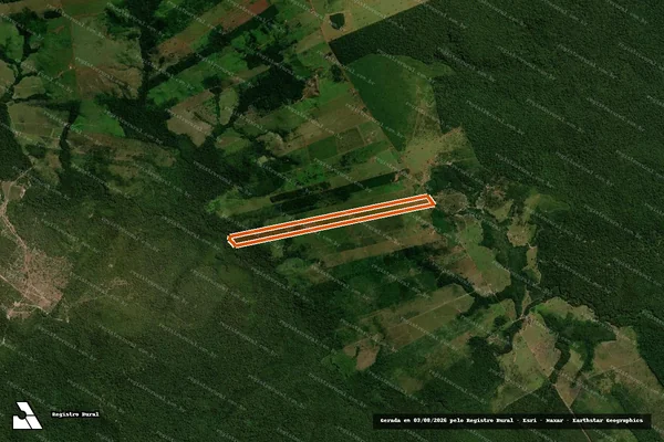 Imagem de satélite de SITIO LOTE 39 em JUÍNA - MT
