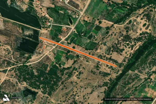 Imagem de satélite de SITIO AJUNTADOR em JAGUARIBE - CE