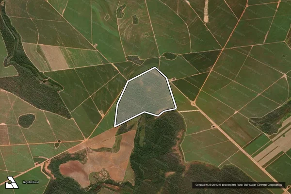 Imagem de satélite de Fazenda Babilonia LD Sao Bernardo em MINEIROS - GO