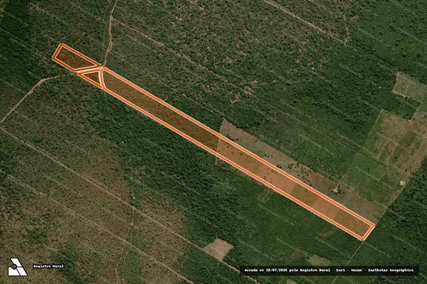 Imagem de satélite de FAZENDA 2 IRMAS em BARRA DO CORDA - MA