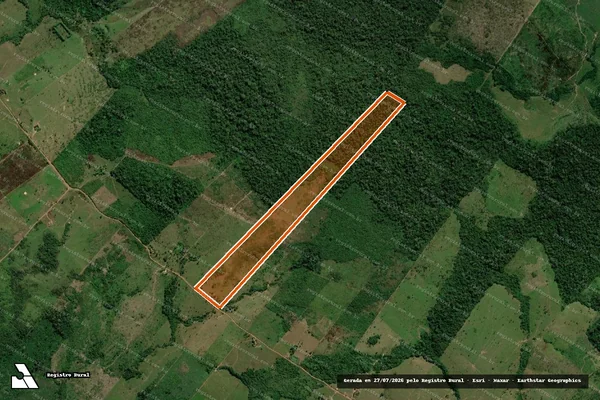 Imagem de satélite de SITIO PARANA em APUÍ - AM