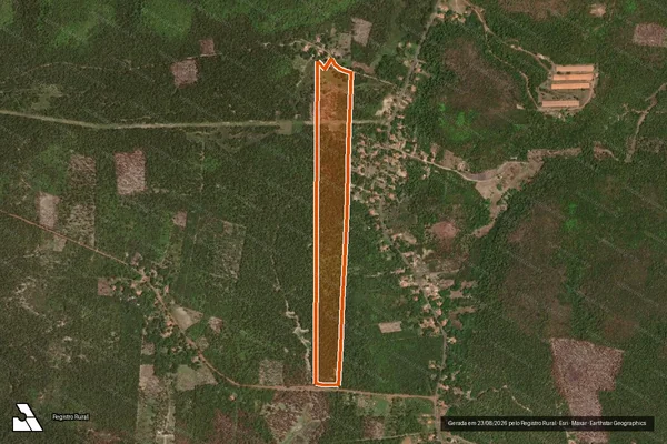 Imagem de satélite de FAZENDA CHAPADINHA em JOSÉ DE FREITAS - PI
