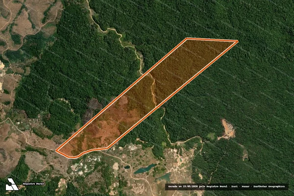 Imagem de satélite de FAZENDA CANAA em ITAITUBA - PA