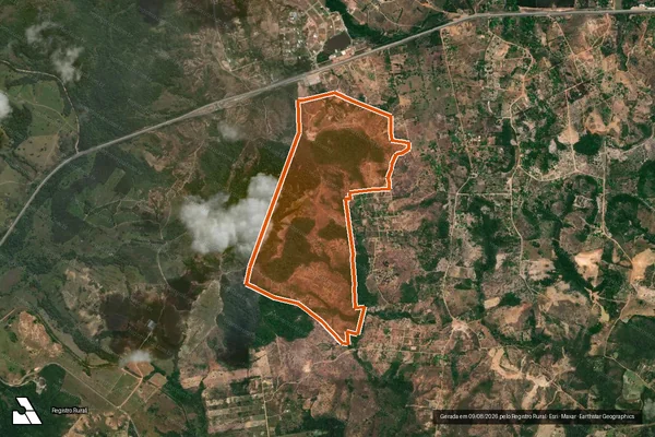 Imagem de satélite de FAZENDA NOVA ESPERANCA em SÃO CRISTÓVÃO - SE