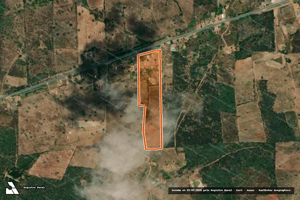 Imagem de satélite de SITIO BODOPITA em QUEIMADAS - PB