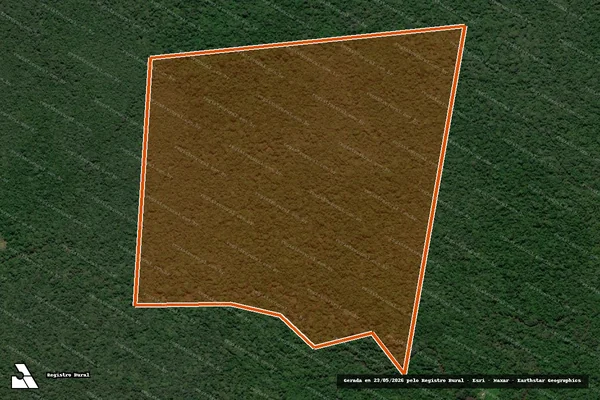 Imagem de satélite de FAZENDA MAGALHAES em IRACEMA - RR