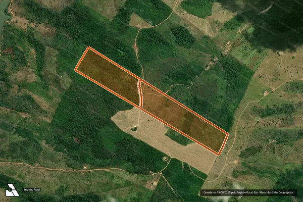 Imagem de satélite de LOTE 41, FAZENDA CAIANO II em BOM JESUS DAS SELVAS - MA
