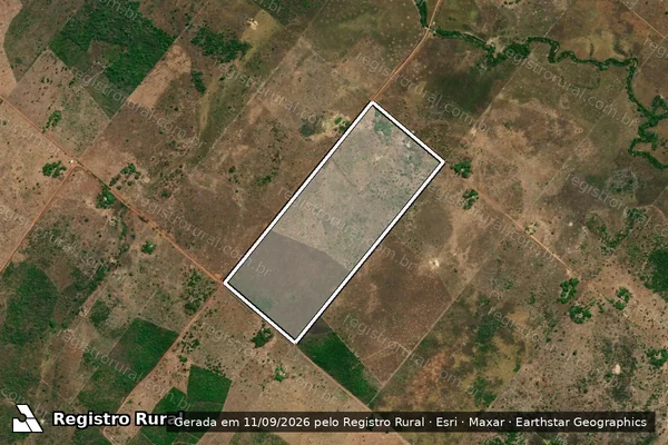 Imagem de satélite de LOTE 381 em CONCEIÇÃO DO ARAGUAIA - PA