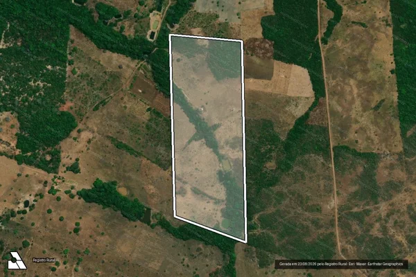 Imagem de satélite de FAZENDA INHARÉ - LOTE 35 em PORTO FRANCO - MA