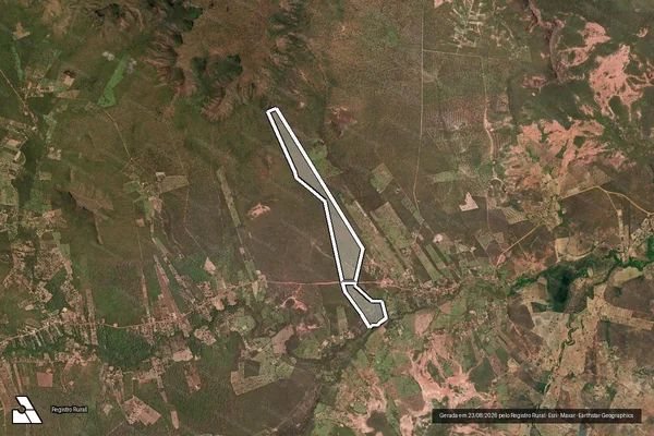 Imagem de satélite de NOVA ALIANCA - OLINDA em CORRENTE - PI