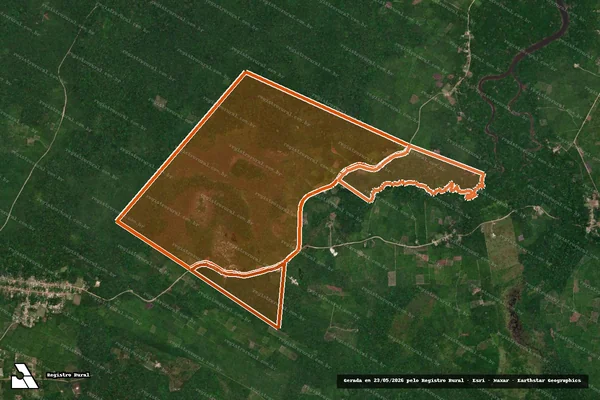 Imagem de satélite de FAZENDA BAIXA REDONDA em COLARES - PA