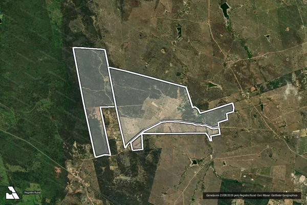 Imagem de satélite de FAZENDA SERROTE em SÃO PEDRO - RN