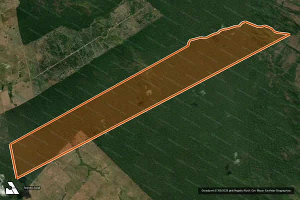 Imagem de satélite de FAZENDA BOM JESUS em ALTAMIRA - PA