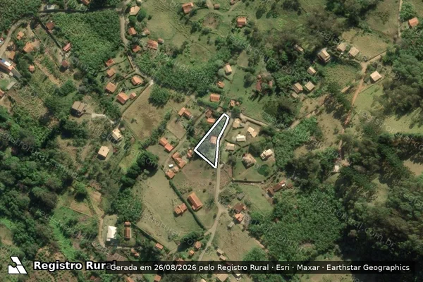 Imagem de satélite de Recanto dos Ipês em SÃO BENTO DO SAPUCAÍ - SP