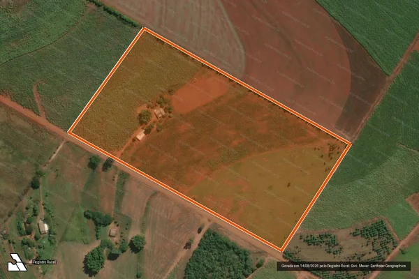 Imagem de satélite de LT 183 PA Bela Vista SP00150000378 em ARARAQUARA - SP