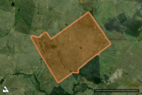 Imagem de satélite de FAZENDA GIRAU em RIACHÃO DO DANTAS - SE