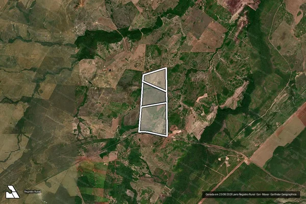 Imagem de satélite de FAZENDA LARGO DO SANHARAO em ROSÁRIO OESTE - MT