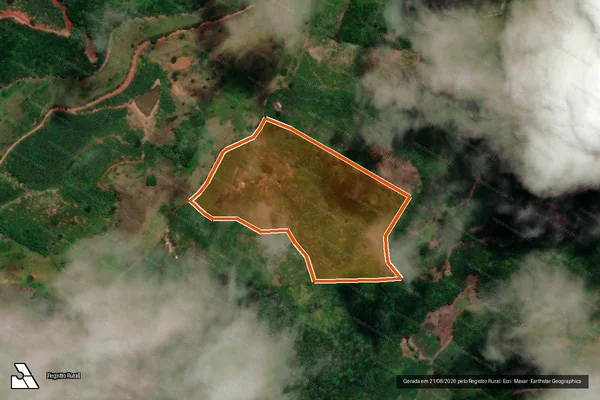 Imagem de satélite de SITIO DESERTO em AREIA - PB