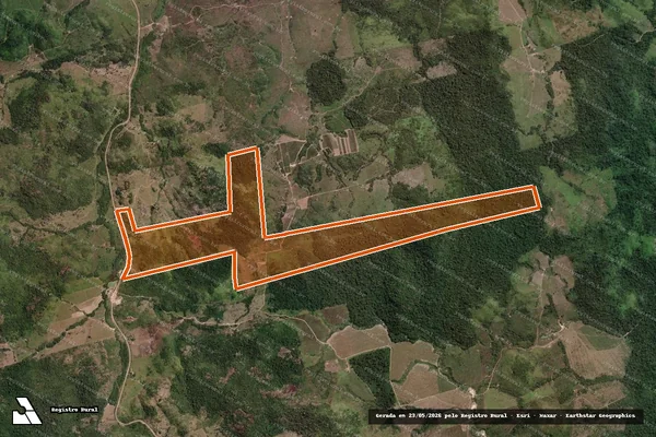 Imagem de satélite de FAZENDA TORDILHO NEGRO em NOVO PROGRESSO - PA