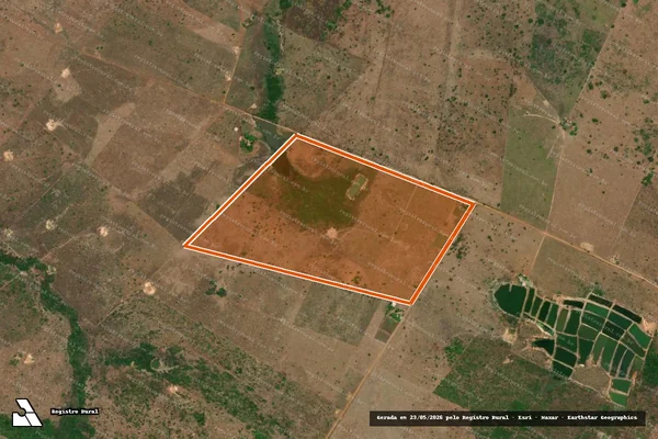 Imagem de satélite de CHACARA ASSEMBLEIA DE DEUS- Lote 5 em CONCEIÇÃO DO ARAGUAIA - PA