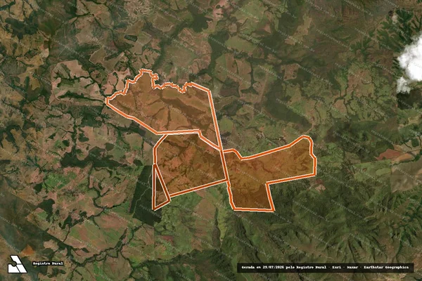 Imagem de satélite de FAZENDA AREADO em BARRA DO GARÇAS - MT