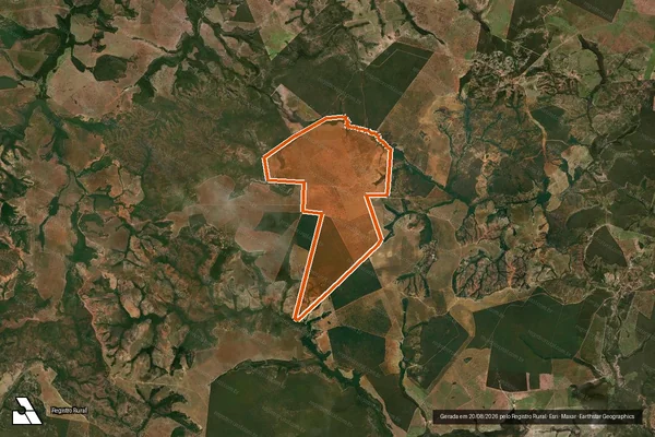 Imagem de satélite de FAZENDA SAO JOSE em PONTAL DO ARAGUAIA - MT