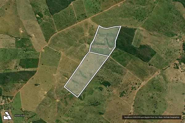 Imagem de satélite de FAZENDA VENEZA E VENEZA I em SÃO DOMINGOS DO MARANHÃO - MA