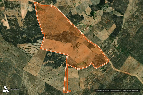 Imagem de satélite de FAZENDA GRACIOSA em UIRAÚNA - PB
