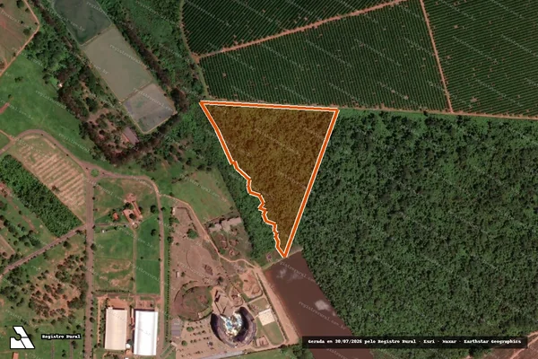 Imagem de satélite de Estancia Dallas em BARRETOS - SP