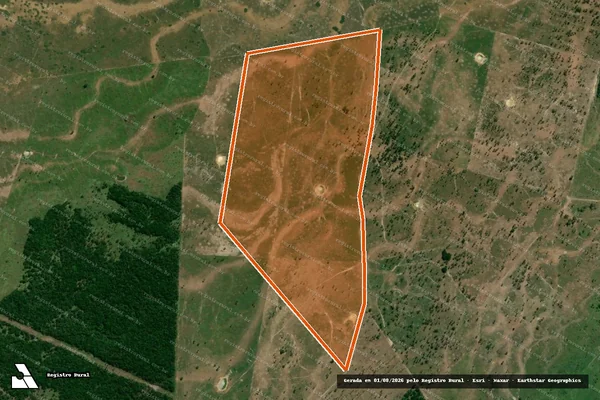 Imagem de satélite de FAZENDA CAJUEIRO em IMPERATRIZ - MA