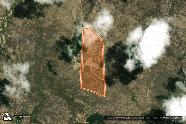 Imagem de satélite de SÍTIO RIACHO DA SERRA em MORADA NOVA - CE