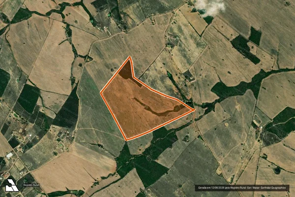 Imagem de satélite de FAZENDA SAO JOAO em MONTE ALEGRE DE SERGIPE - SE