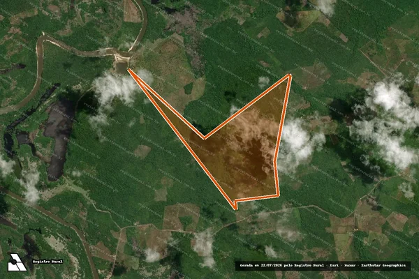 Imagem de satélite de FAZENDA NOVO HORIZONTE em PRESIDENTE SARNEY - MA