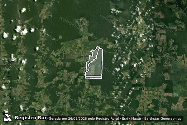 Imagem de satélite de FAZENDA CRISTO REI em PACAJÁ - PA