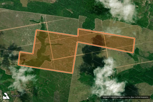 Imagem de satélite de FAZENDA ZION - II em BONITO - PA