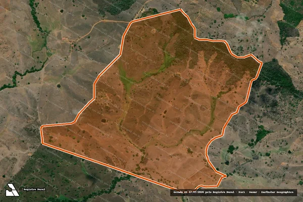 Imagem de satélite de FAZENDA ALECRIM em SIRIRI - SE