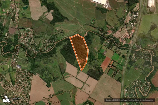 Imagem de satélite de FAZENDA VICENTINA em CAMPINAS - SP