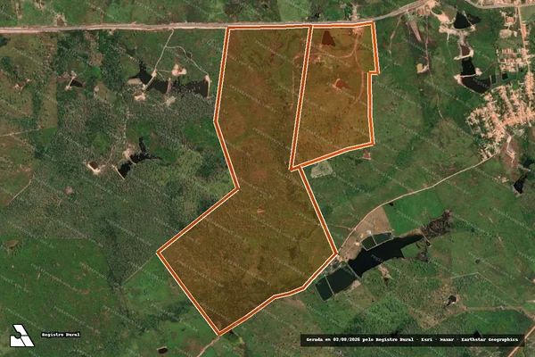 Imagem de satélite de FAZENDA PRIMEVERA em BOM JARDIM - MA