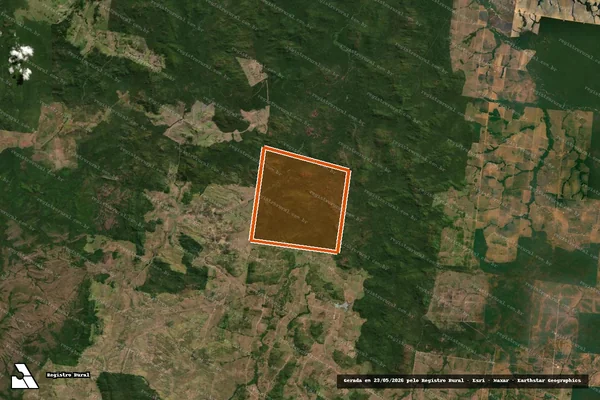 Imagem de satélite de FAZENDA TIRAXIMIM III em CUMARU DO NORTE - PA