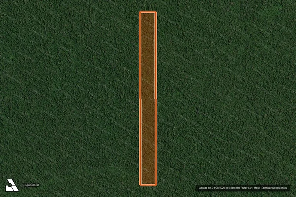 Imagem de satélite de FAZENDA MUNDO NOVO DO XINGU II em COLNIZA - MT