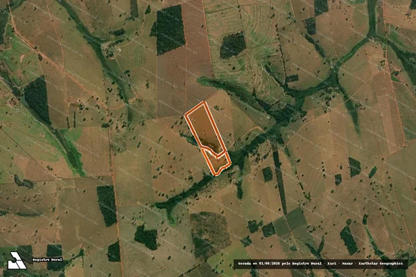 Imagem de satélite de SITIO SANTO EXPEDITO em PONTES GESTAL - SP