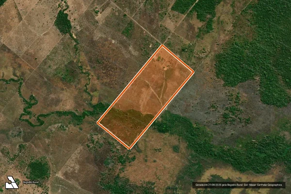 Imagem de satélite de LOTE 343 em CONCEIÇÃO DO ARAGUAIA - PA