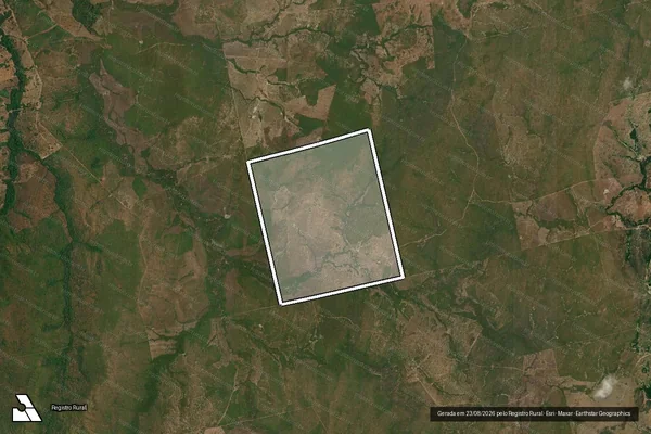 Imagem de satélite de FAZENDA DUAS LOGOAS em SANDOLÂNDIA - TO