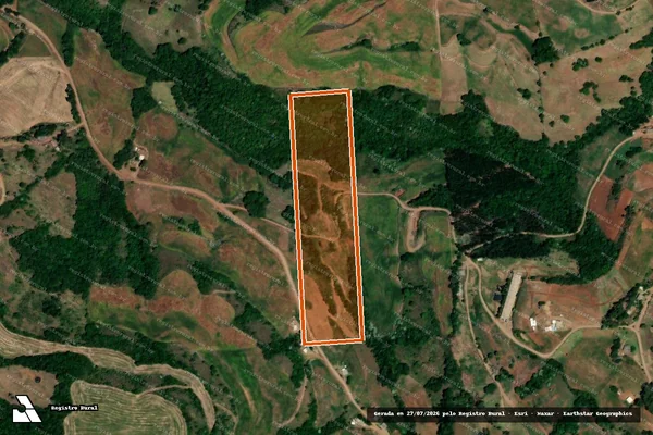 Imagem de satélite de LOTE RURAL 140 MAT 11273 em PINHAL - RS