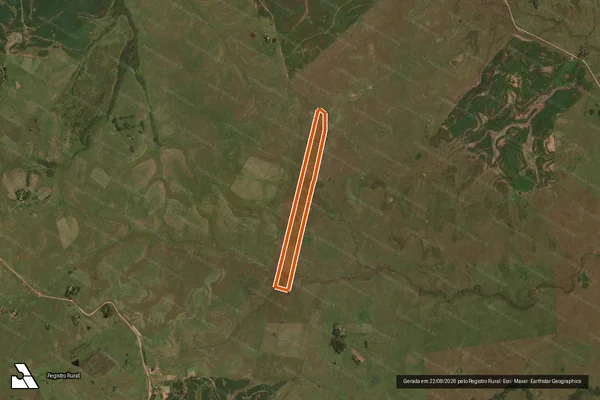 Imagem de satélite de EST SANTO ANTONIO em SANT'ANA DO LIVRAMENTO - RS