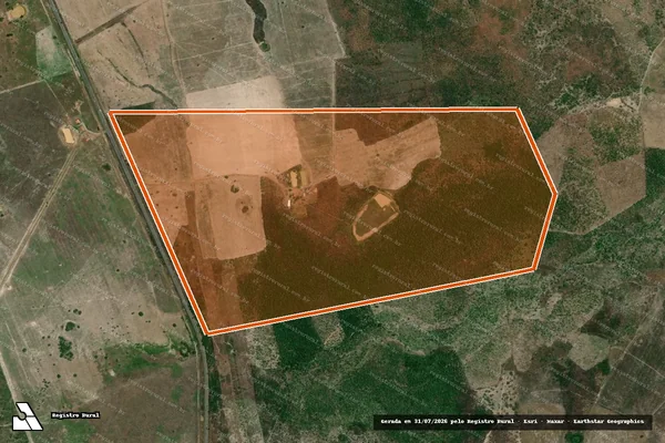 Imagem de satélite de FAZENDA SURRÃO em MATÕES DO NORTE - MA